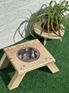 BEBEDERO ELEVADO PARA MASCOTAS MODELO "PET FRIENDLY"