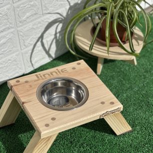 BEBEDERO ELEVADO PARA MASCOTAS MODELO "PET FRIENDLY"