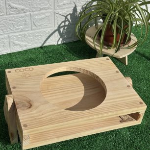PLATAFORMA PARA FUENTE DE AGUA PARA GATOS