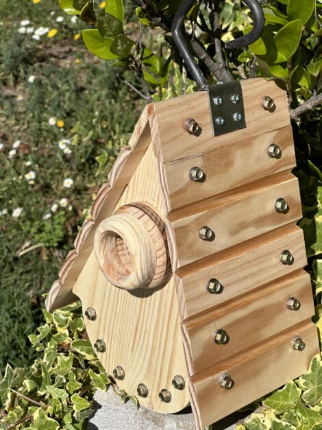 Casita para pájaros modelo «cuco»